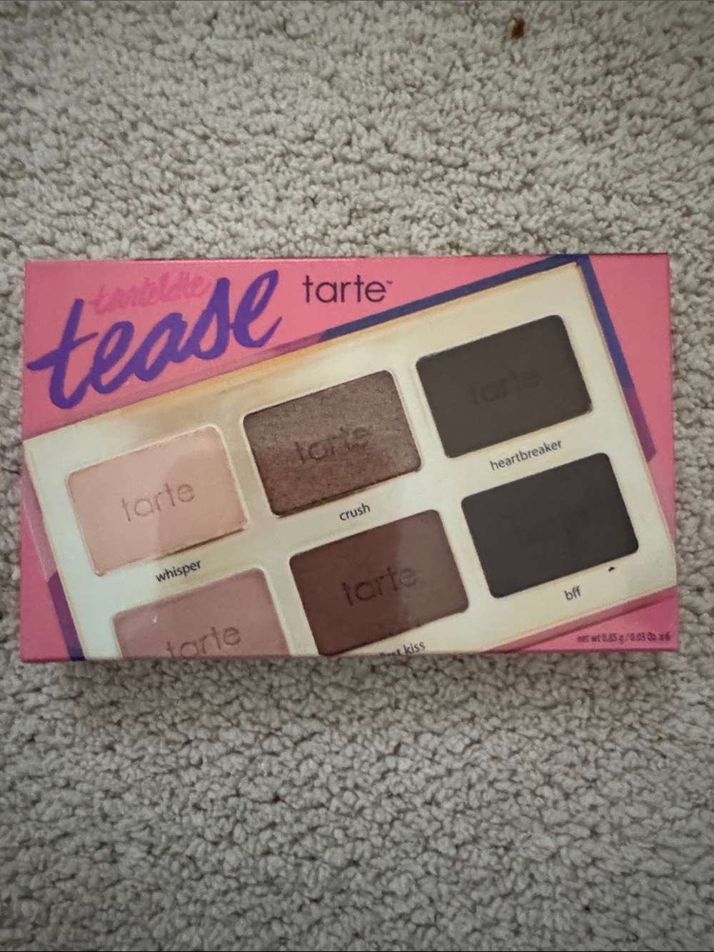 tarte Tease Eyeshadow Palette - Pink, Brown, Taupe Shades